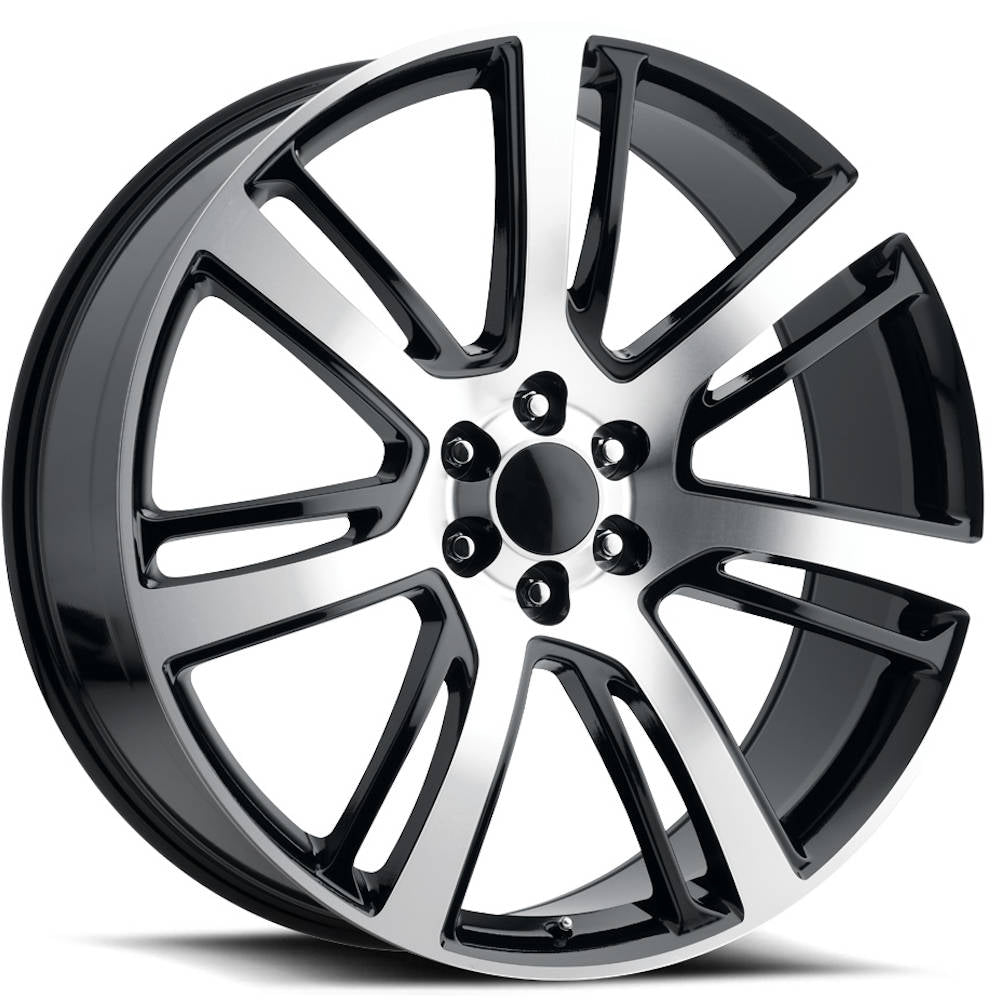 Replica Tech RT7 Black Machined Wheel