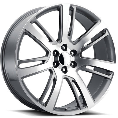 Replica Tech RT7 Gray Machined Wheel