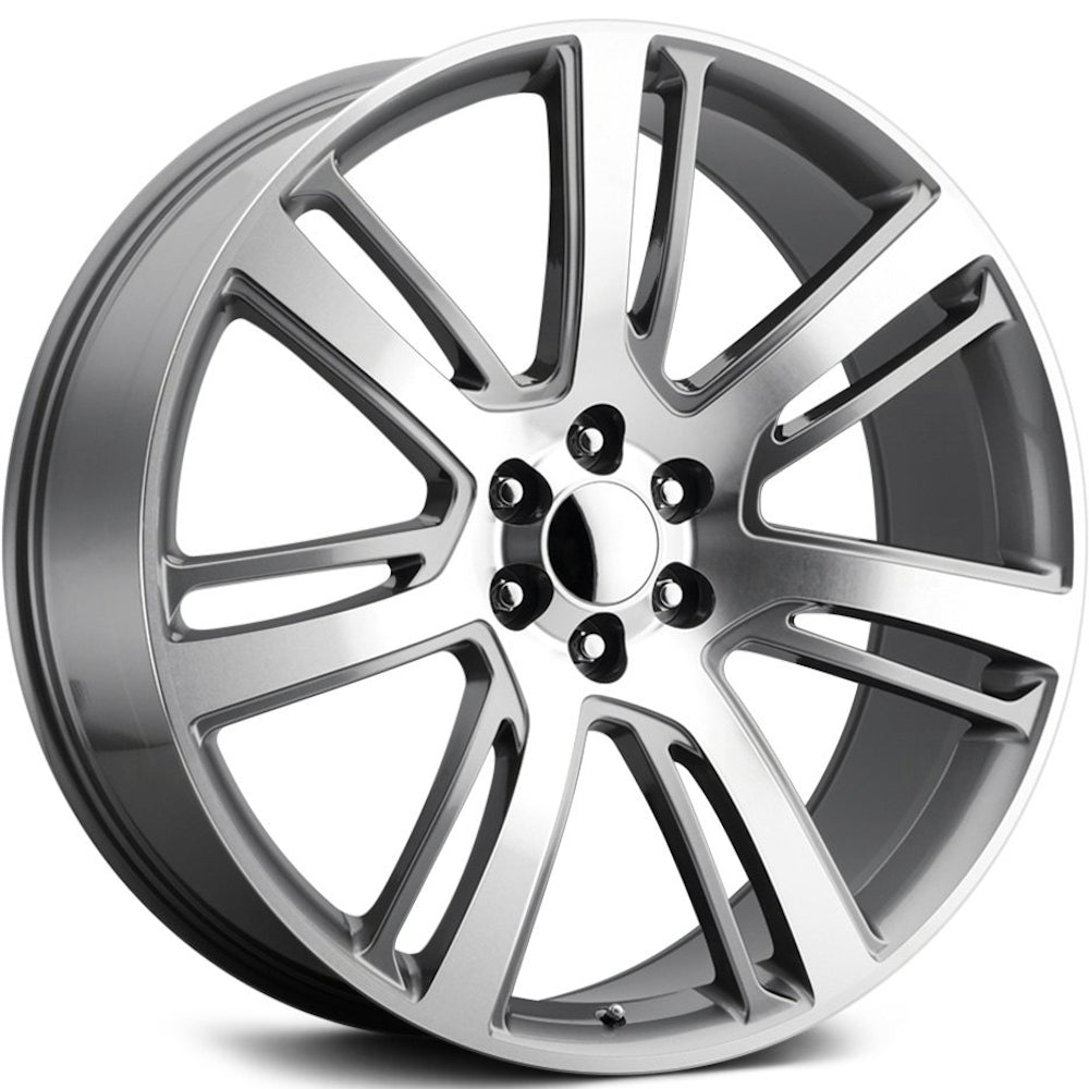 Replica Tech RT7 Silver Machined Wheel