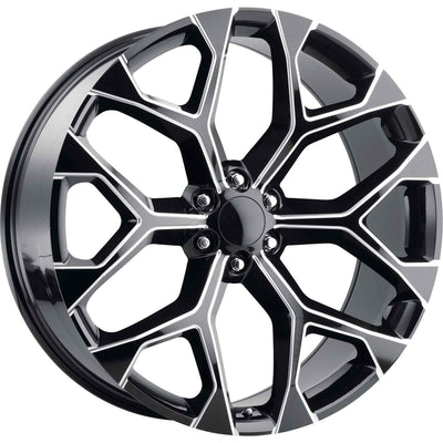 Replica Tech RT8 Black Milled Wheel
