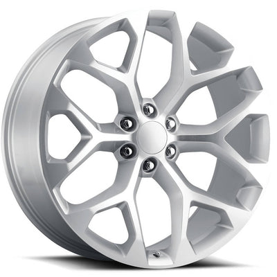 Replica Tech RT8 Silver Machined Wheel