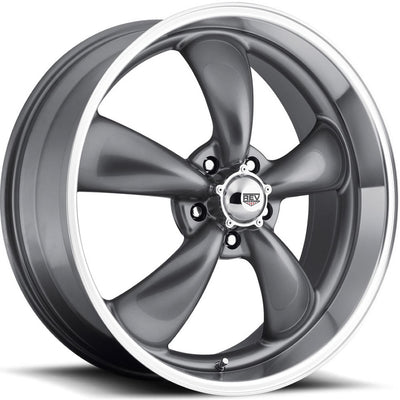 Rev Classic 100 Gray Machined Wheel