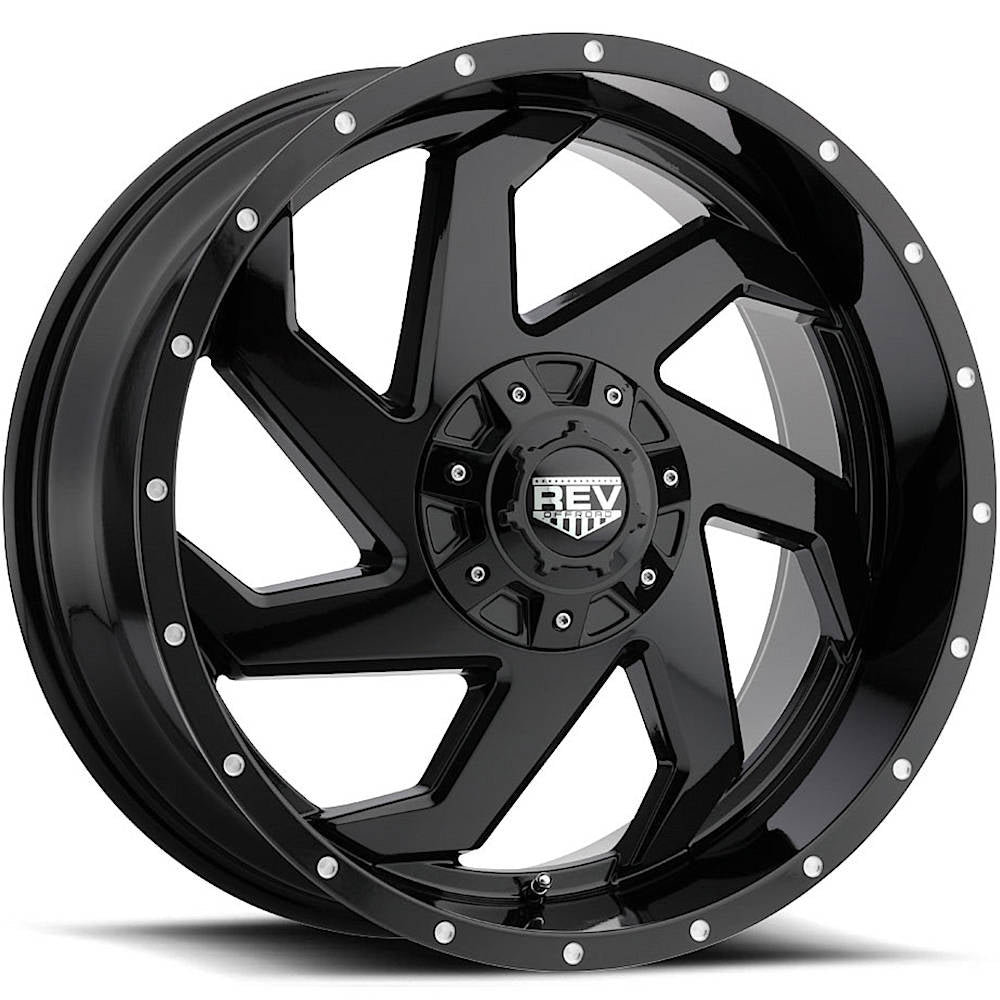 Rev Offroad 895 Gloss Black Wheel