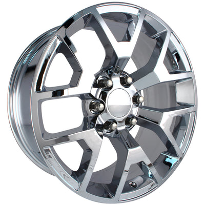 Rev Replicas 586 Chrome wheel