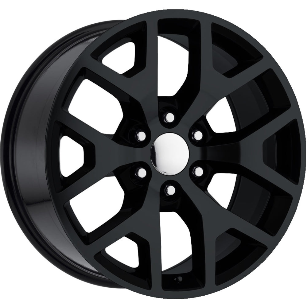 Rev Replicas 586 Gloss Black Wheel