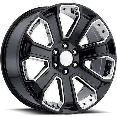 Rev Replicas 588 Black Wheel
