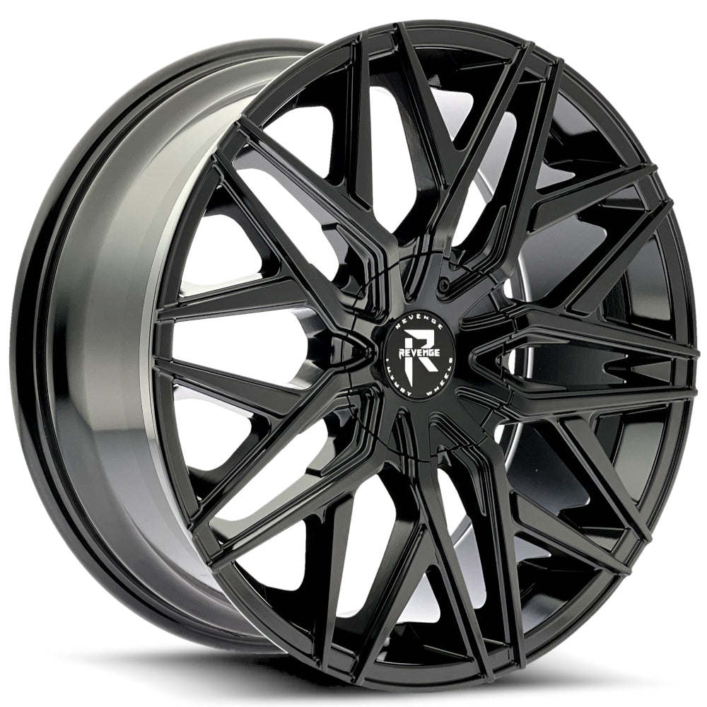 Revenge Luxury RL-104 Gloss Black Wheel
