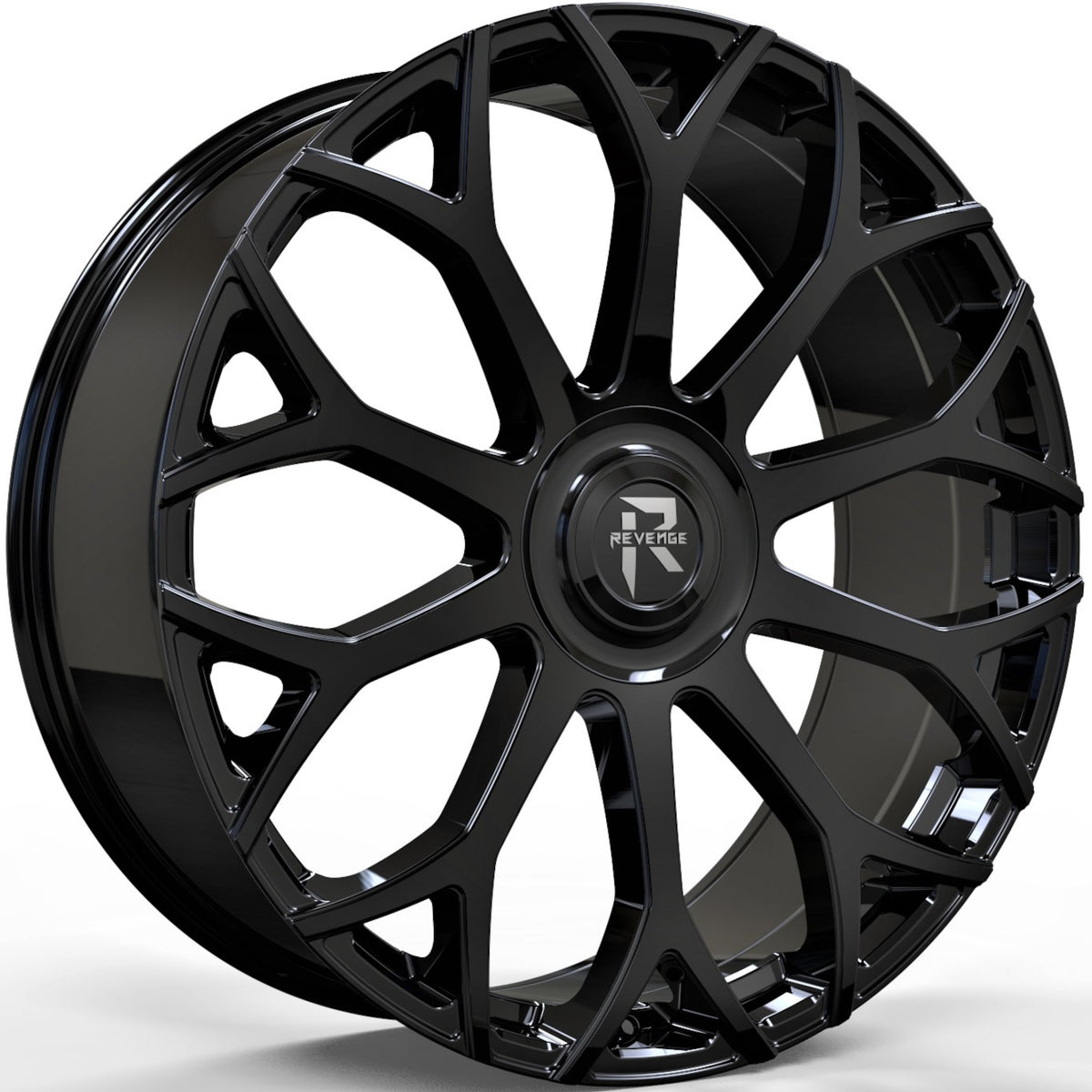 Revenge Luxury RL-105 Gloss Black Wheel