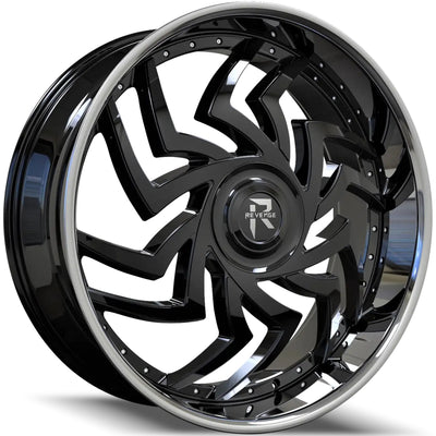 Revenge Luxury RL-107 Black Wheel