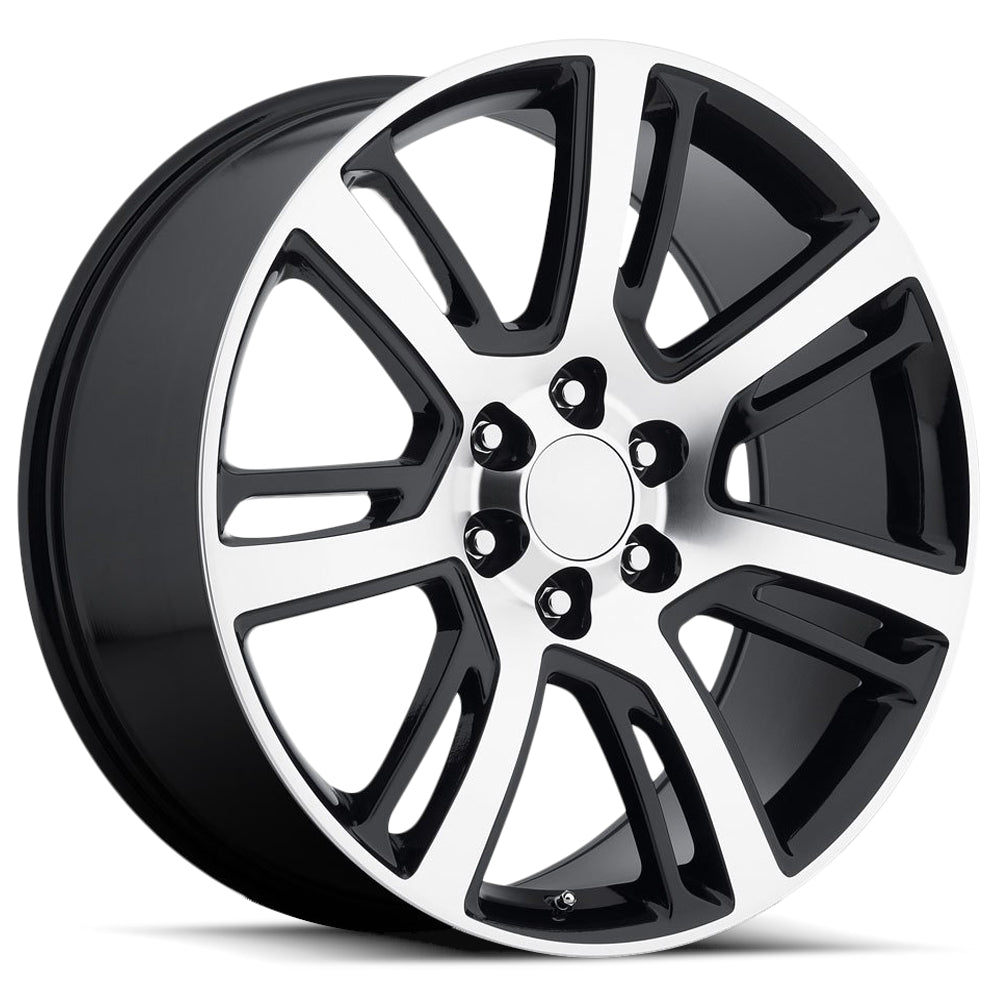 Revenge OE Proline RS-10 Black Machined Wheel
