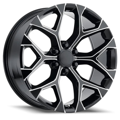 Revenge OE Proline RS-12 Black Milled Wheel