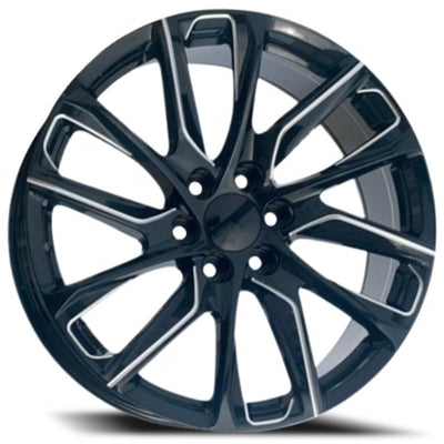 Revenge OE Proline RS-14 Black Milled Wheel