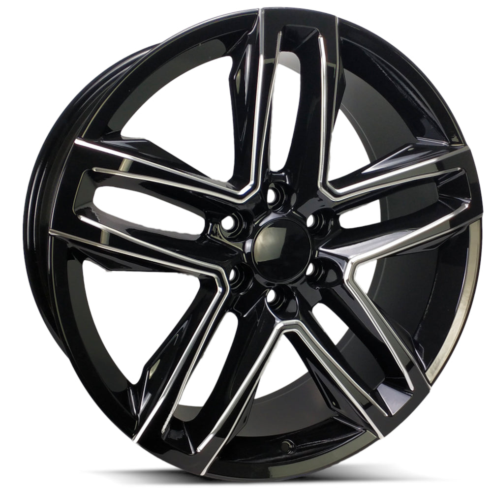 Revenge OE Proline RS-20 Black Milled Wheel