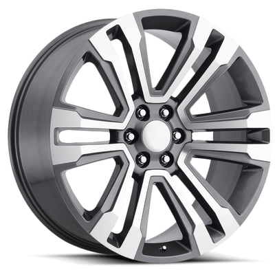 Revenge OE Proline RS-72 Gunmetal Machined Wheel