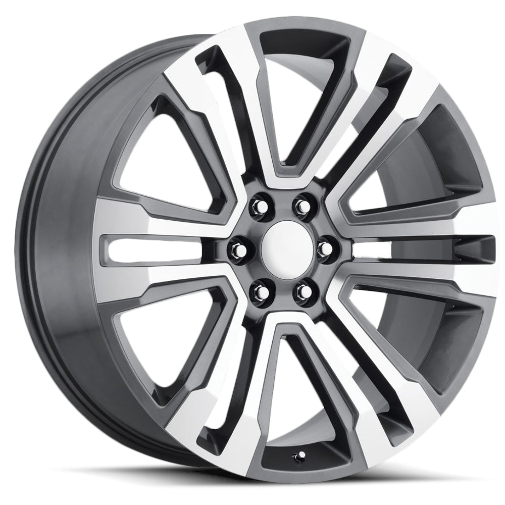 Revenge OE Proline RS-72 Gunmetal Machined Wheel
