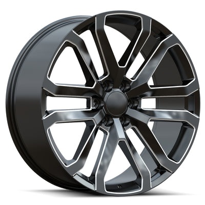 Revenge OE Proline RS-95 Black Milled Wheel