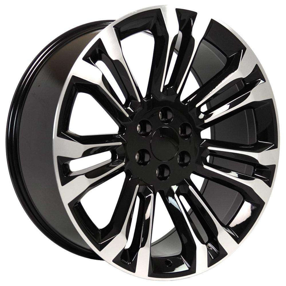 Revenge OE Proline SW-16 Black Machined Wheel