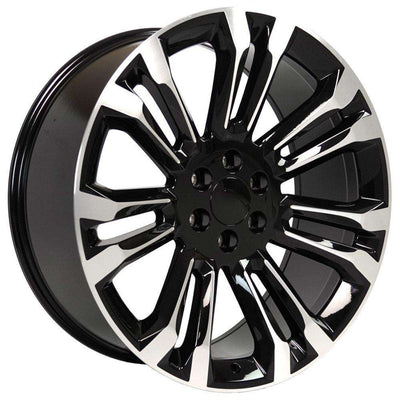 Revenge OE Proline SW-16 Black Machined Wheel