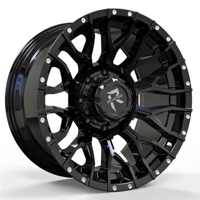Revenge Offroad RV-201 Gloss Black Wheel