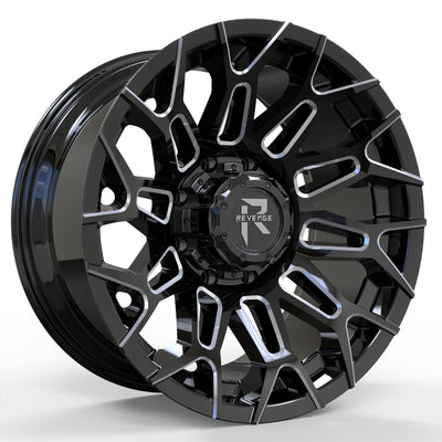 Revenge Offroad RV-203 Black Milled Wheel