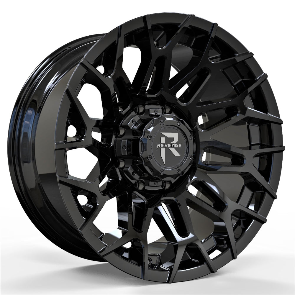 Revenge Offroad RV-203 Gloss Black Wheel