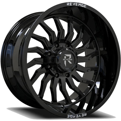 Revenge Offroad RV-204 Gloss Black Wheel