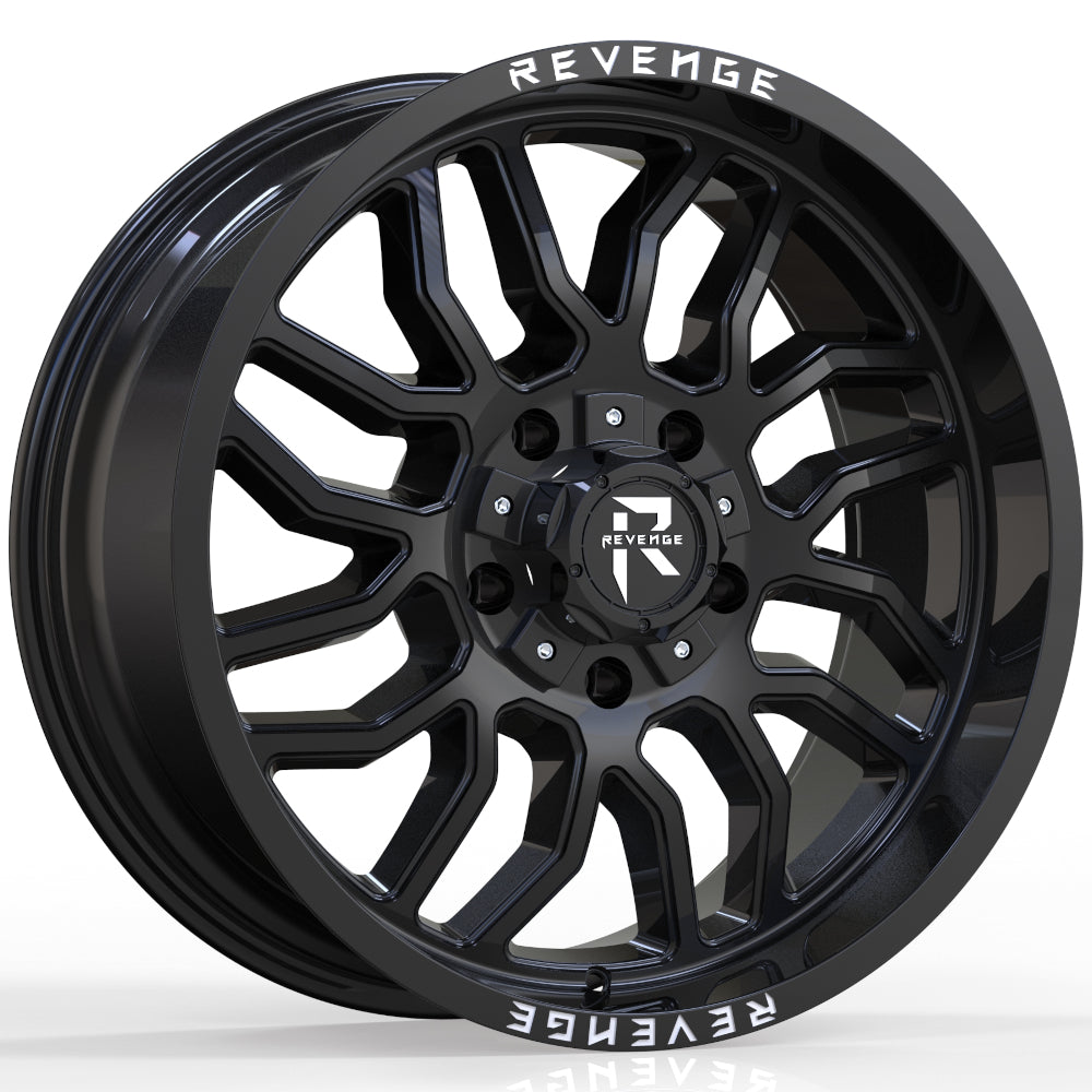 Revenge Offroad RV-205 Gloss Black Wheel