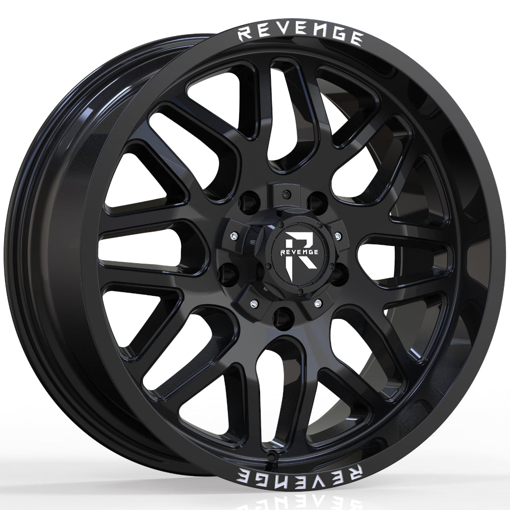 Revenge Offroad RV-206 Gloss Black Wheel