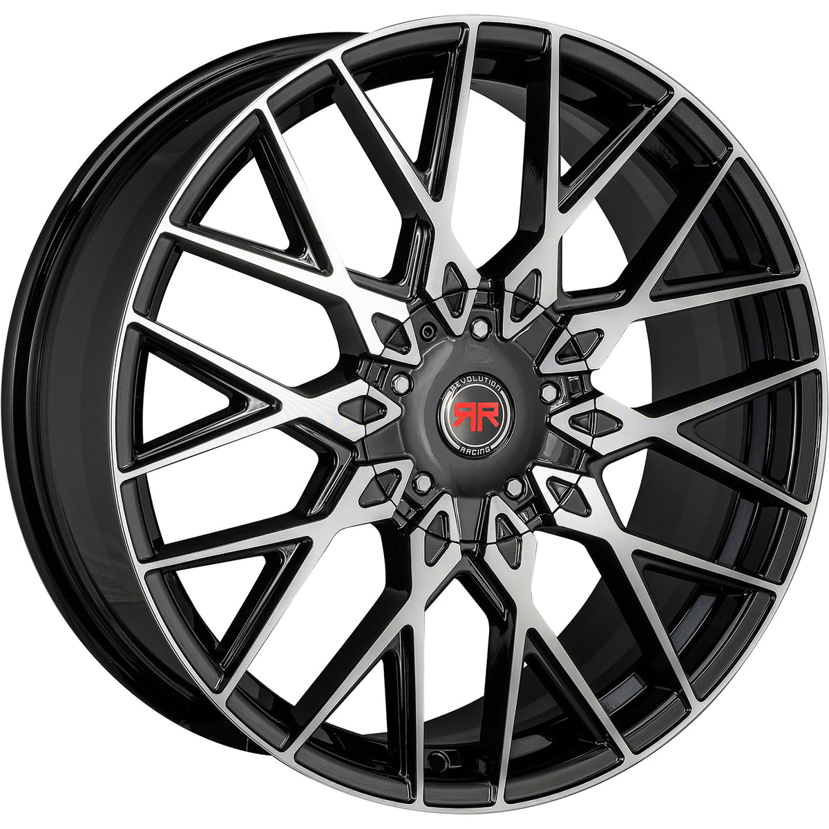 Revolution Racing R24 Black Machined Wheel