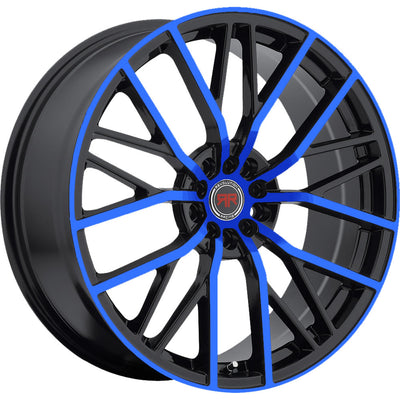 Revolution Racing RR07 Black Blue Wheel