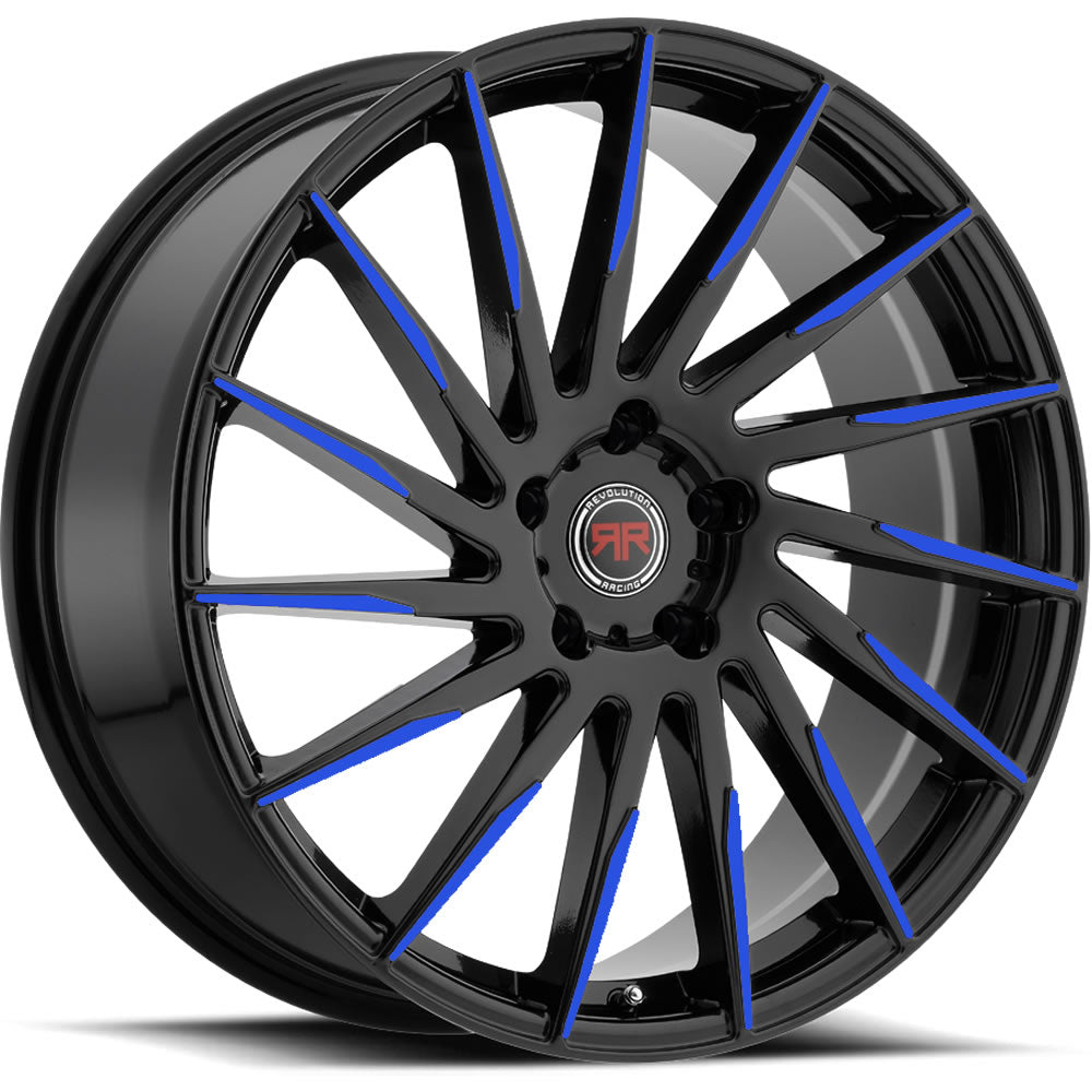 Revolution Racing RR15 Black Blue Wheel