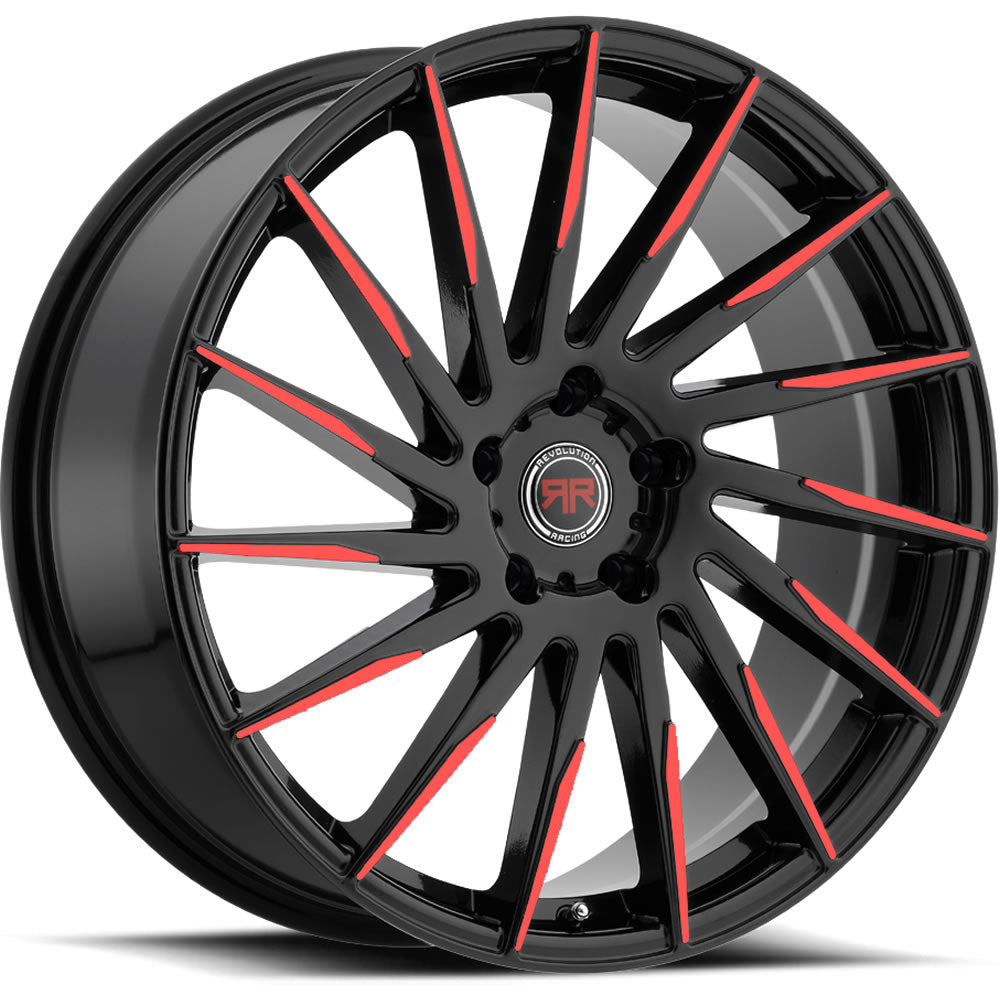 Revolution Racing RR15 Black Red Wheel