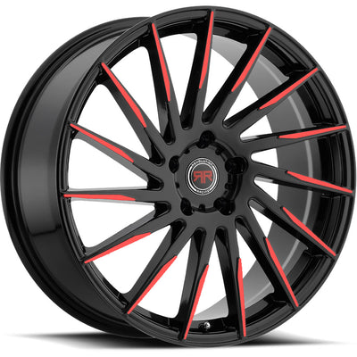 Revolution Racing RR15 Black Red Wheel