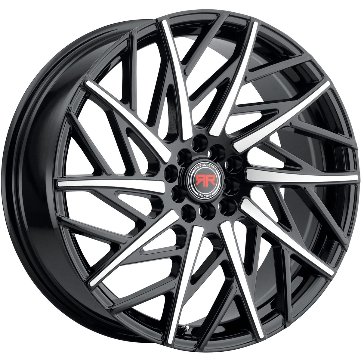 Revolution Racing RR21 Black Machined Wheel