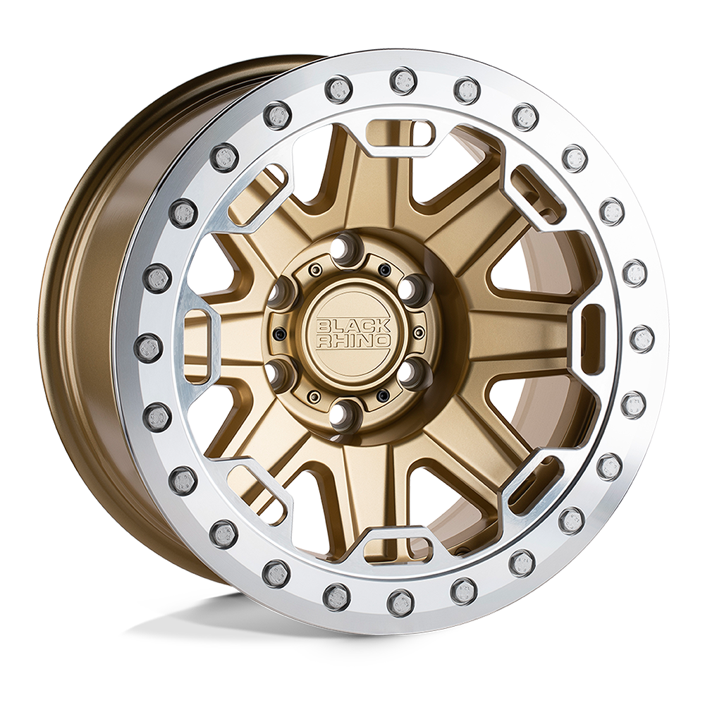 Black Rhino RIFT BEADLOCK Gold wheel