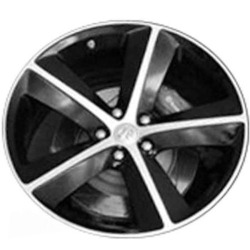 Road Ready RRW-02357B Black Machined Wheel
