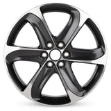 Road Ready RRW-04154A Black Machined Wheel