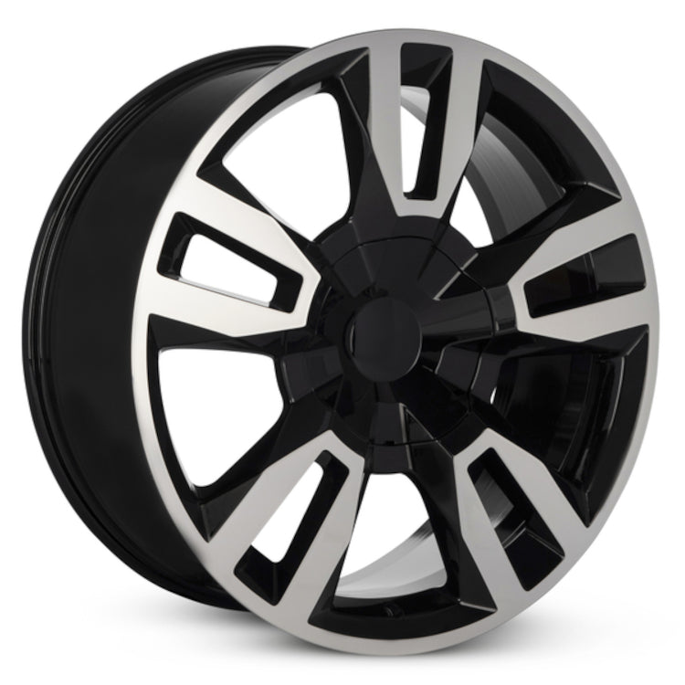 Road Ready RRW-05821 Black Machined Wheel