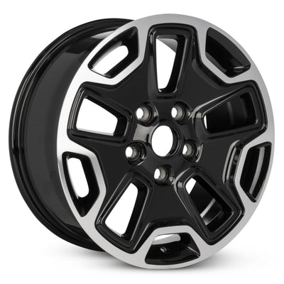 Road Ready RRW-09118B Black Machined Wheel
