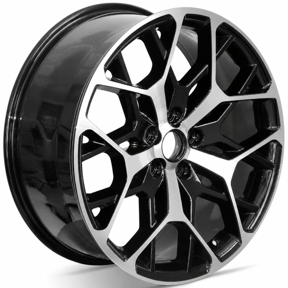 Road Ready RRW-09291 Black Machined Wheel