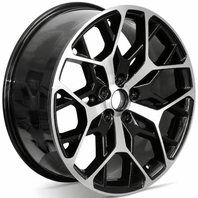 Road Ready RRW-09291 Black Machined Wheel