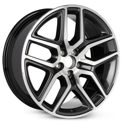 Road Ready RRW-10061 Black Machined Wheel