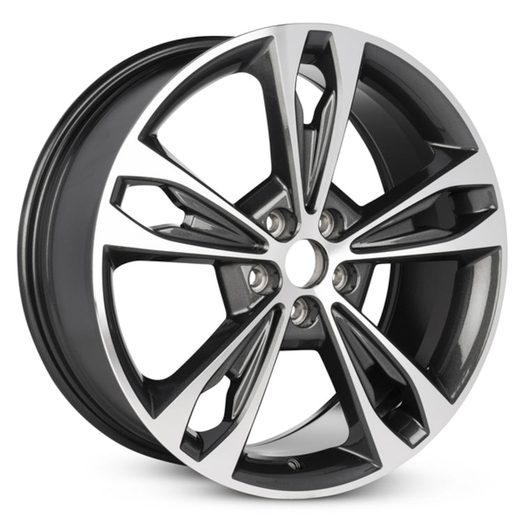 Road Ready RRW-10124 Gunmetal Machined Wheel