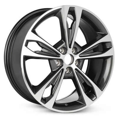 Road Ready RRW-10124 Gunmetal Machined Wheel