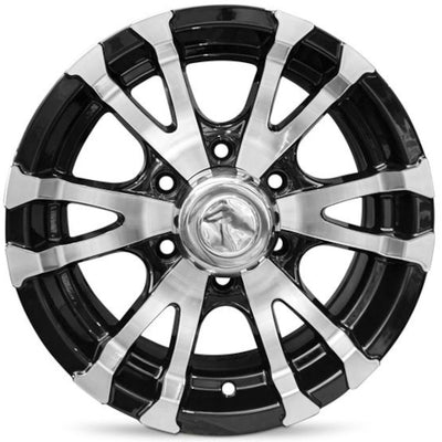 Road Ready RRW-105-0001 Black Machined Wheel