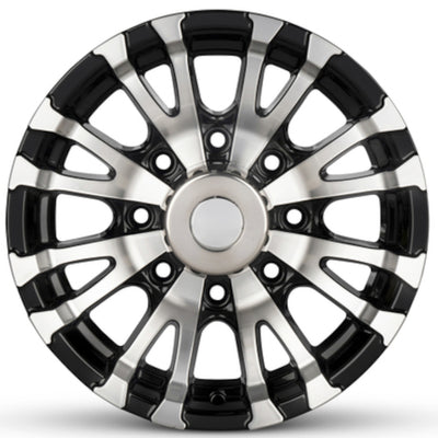 Road Ready RRW-105-0003 Black Machined Wheel