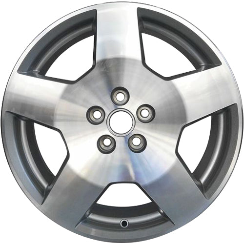 Road Ready RRW-5087 Silver Machined Wheel