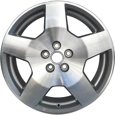 Road Ready RRW-5087 Silver Machined Wheel