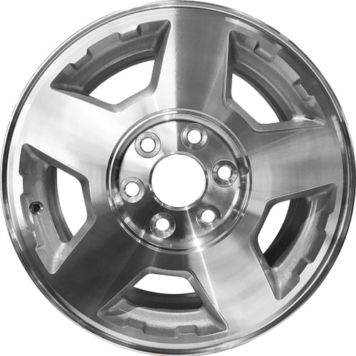 Road Ready RRW-5196 Silver Machined Wheel