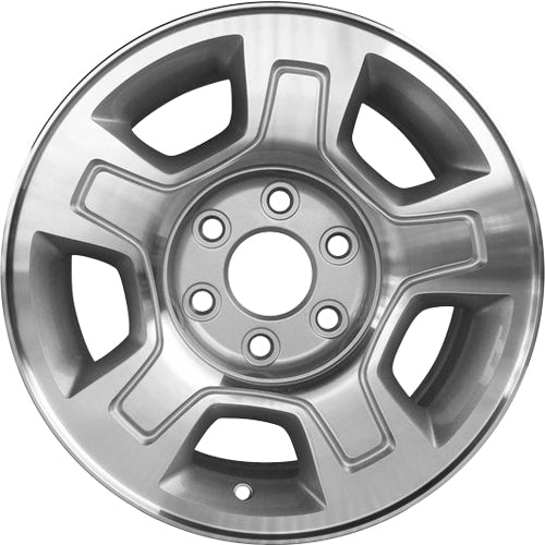 Road Ready RRW-5295 Silver Machined Wheel